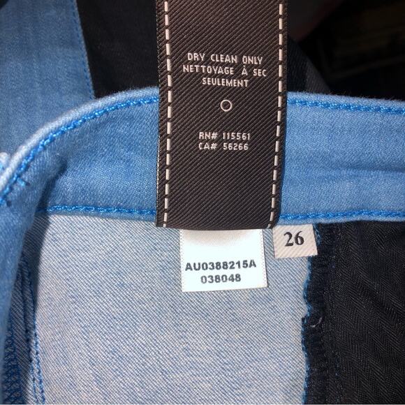 7 for all Mankind Pieced Skinny Jeans 26 NWOT - Picture 8 of 8